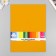 A set of felt 22x30 cm, 5 sheets, Korea, col. ocher