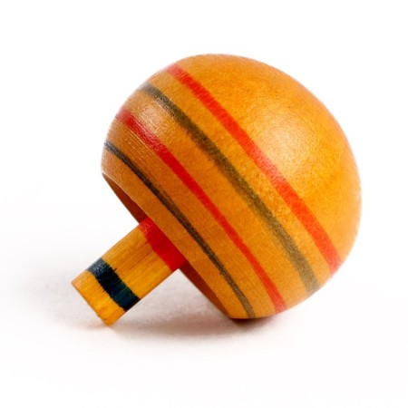 Wooden top "Robby" 2.7 × 2.7 × 2.4 cm-1