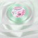 Satin tape, 20 mm × 23 ± 1 m, pale green # 50