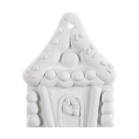 Christmas tree decoration for painting "Gingerbread house" with a suspension, brush-2