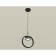 AMBRELLA LIGHT, TRADITIONAL DIY, XB9102150, GX53, Black Sand color, white matte