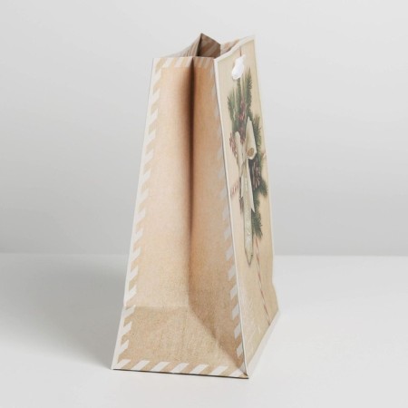 Craft vertical package “Happy New Year!”, 18 x 23 x 10 cm, New Year-2