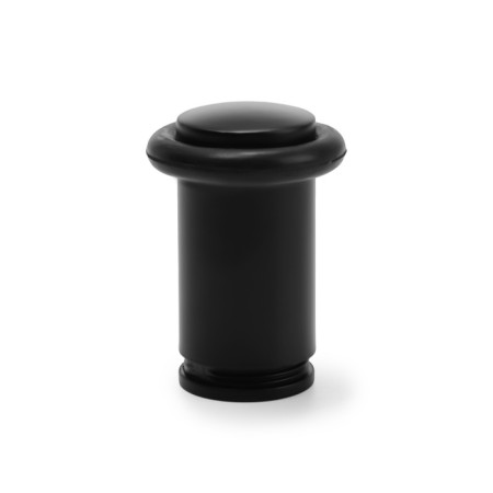 Door stop u301bl, d = 27 mm, h = 57 mm, black color is black-2