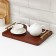 Magistro Garona tray set, 3 pcs, bamboo