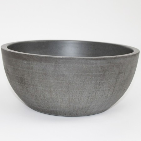 Haller shell Uperwood Belfast is round, concrete, graphite color-5