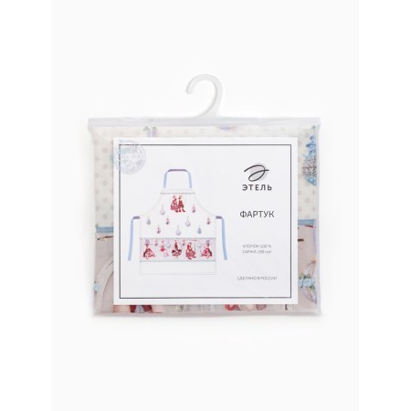 Apron Ethel "Easter tildes" 60x70 cm, 100% cotton, sarzha 190 g/m2-8