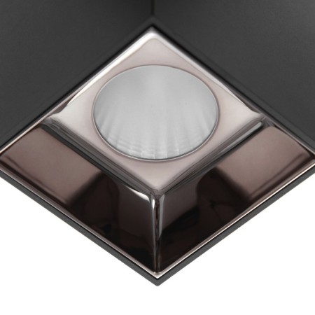 Lamp "Cube" LED 4000K 10W DIM220 Black Coffee 7.5x7.5x9.5cm-4