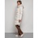 Coat insulated winter female, size 50, beige color