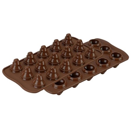 Form for the preparation of sweets Choco Trees, silicone