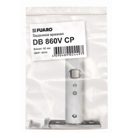 Simonic valve Fuaro DB 860M CP /81611 /, improved, 60 mm, chromium color-1