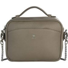 Cross-Bodi Bag with Mumi zipper, coffee color