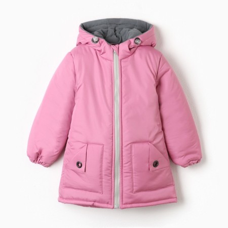 Winter set for girls, pink color, height 98-104 cm-8