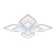 LED ceiling LED with Ambrella Light, Original, FA4285, 82 W, 6150LUM, 3000-6400K, white color.