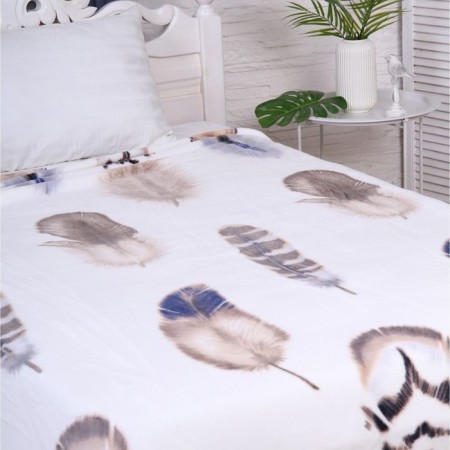 California plaid, 180x200cm, Velsoft 280g/m, polyester-1