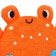 Children's washcloth for swimming "Krabik", Makra