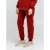 Women's pants with a company, size 56, burgundy color