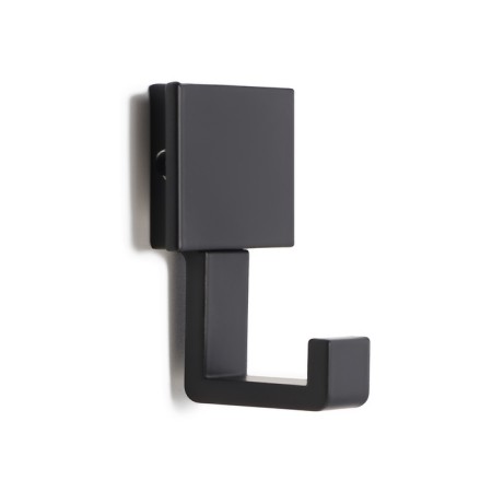 Furniture hook cappio basket, one -rod, black color