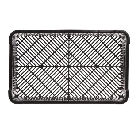The box is universal, plastic, 52 × 32 × 16 cm, 30 kg, black, mix-2