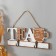 Decorative tree hooks "Tea time" 14x9x3.5 cm