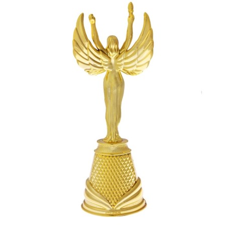 The award figure is “Nika”, a stand plastic gold, 18.5 x 7 x 6 cm.-4