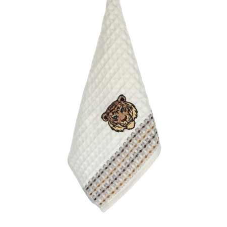 A set of wuffed napkins Diva Afrodita Ceylin "Tiger", size 35x50 cm, 3 pcs-4