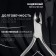 Manicure nippers for the cutter "Premium", double spring, 11 cm, blade length - 6 mm, silver color