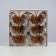 Butterflies for decor and floristry, on the clothespin, plastic, brown, mix, 5 cm and 8 cm