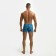 Male swimming trunks, green/blue color, size 50