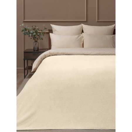 Texrepublic blanket, size 180x200 cm, beige color