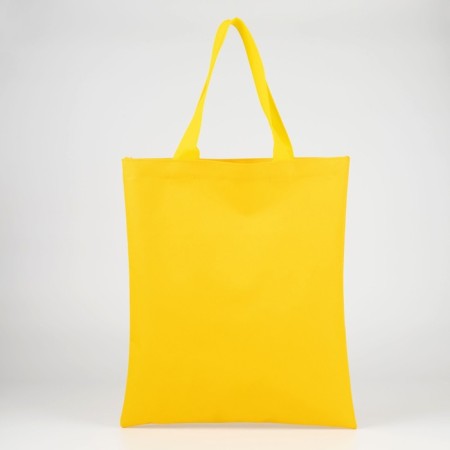 Shoper Self Love, sparkles, without lightning, without lining, yellow color-5