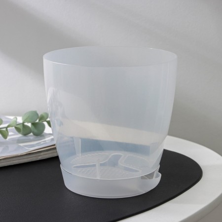Pot for orchids "Adele", 1.5 l, the color is transparent-5