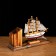 Set of desktop "Dream ship" with a stand for pens, 15 x 22 x 7 cm