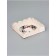 Cookie box, confectionery packaging, "the most beautiful", 12 x 12 x 3 cm