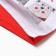 Pajamas for a boy, red color, height 122 cm