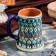 Rishtan ceramics mug "Disor", 500 ml, blue
