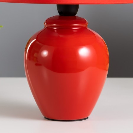 Table lamp "Azalia", 220V, red Risalux-2