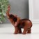 Souvenir "Elephant" under the red tree 7x8x3 cm mix