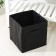 Storage box, 28 × 28 × 28 cm, black color