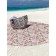 Pareo and beach rug "insects", d = 150 cm