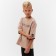 Children's Minaku T -shirt, beige color, height 140 cm