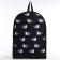School textile “Sharks”, 38x14x27 cm, black color Black
