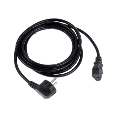 EXPLOYD EX-K-1461, IEC-C13, 6 A, 3 m, Black-2