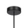 Suspended lamp Maytoni Mod177PL-01W, 1HE14, 40W, 8x8x232 cm, black color