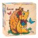 Wooden cubes "Learn animals", set of 4 pcs.