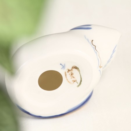 Souvenir "Murka", 7 x 4.5 x 6 cm, gzhel, cobalt, gold-3