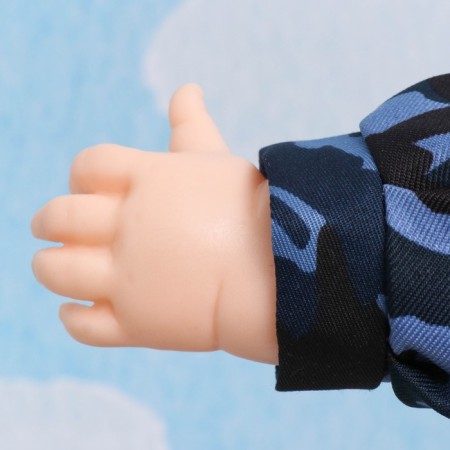 Military uniform doll 60cm, mix-4
