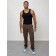 Cargo jeans men, size 52, brown color