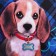 Backpack school Calligrata "Dog", 39 x 30 x 14 cm