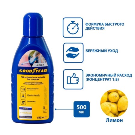 Gip glass liquid GR "Lemon", summer, concentrate 1: 8, 500 ml-2