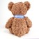 Soft toy "Bear", curly, 55 cm, brown color